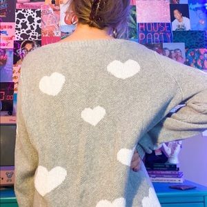 Christian Siriano heart sweater